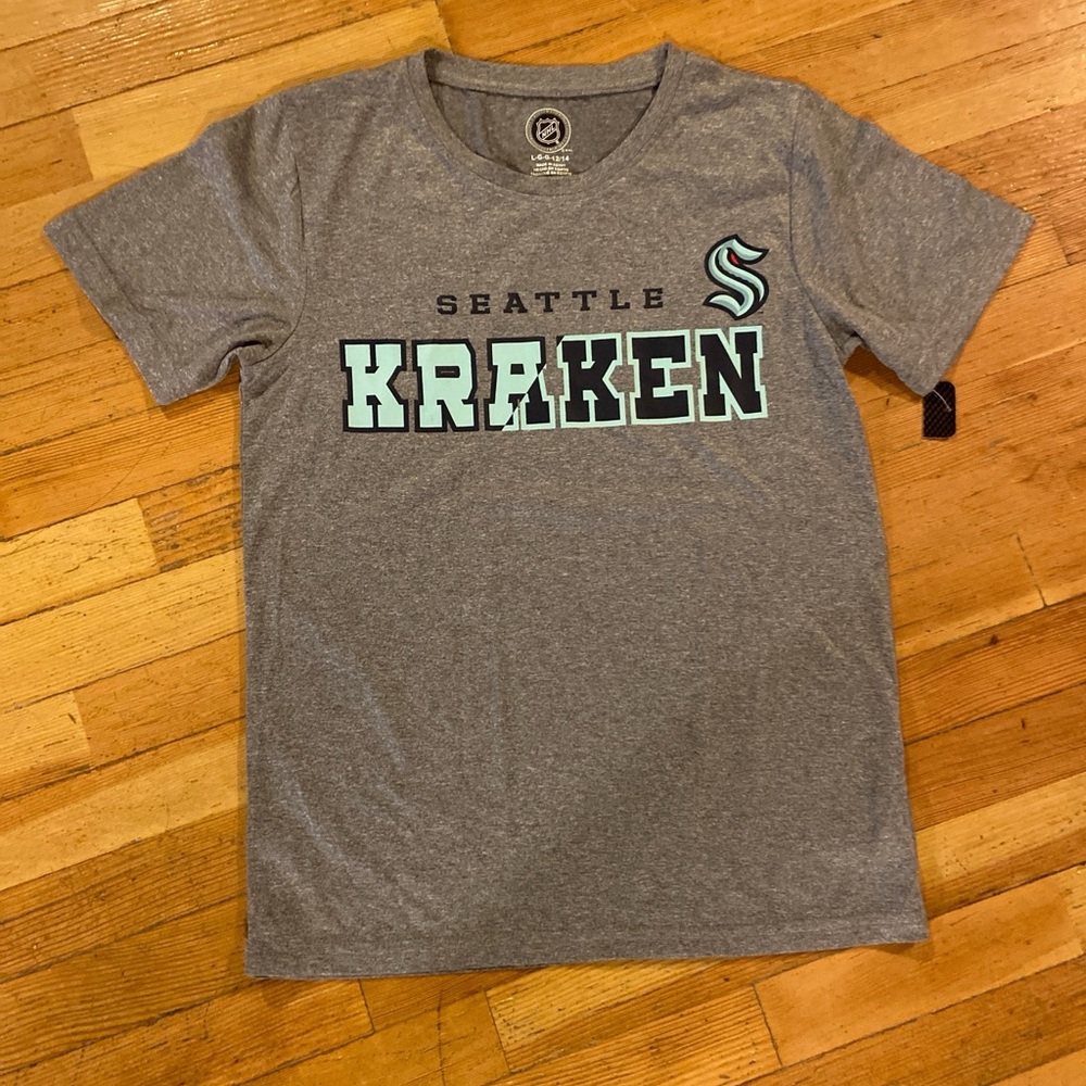 Seattle Kraken Gray T-Shirt